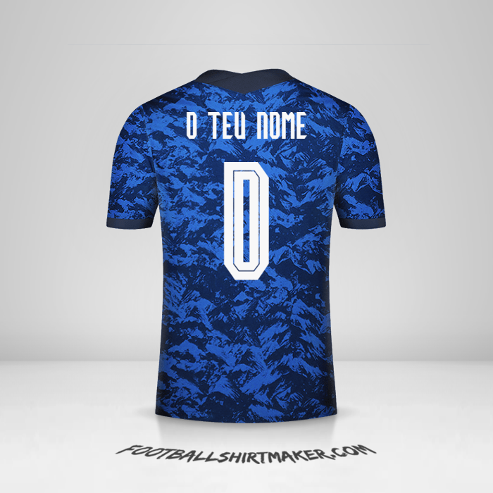 Camisola Eslováquia 2020/2021 -  o teu nome - 0