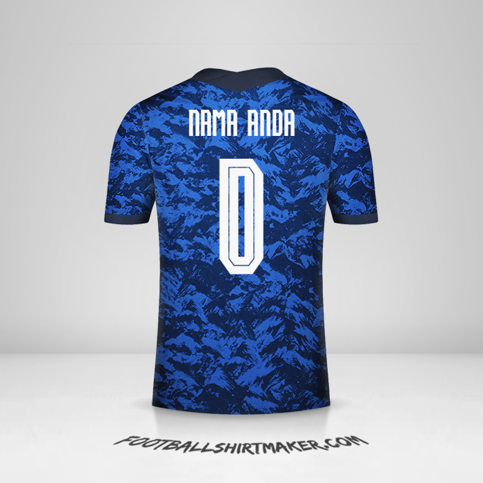 Jersey Slowakia 2020/2021 -  nama anda - 0