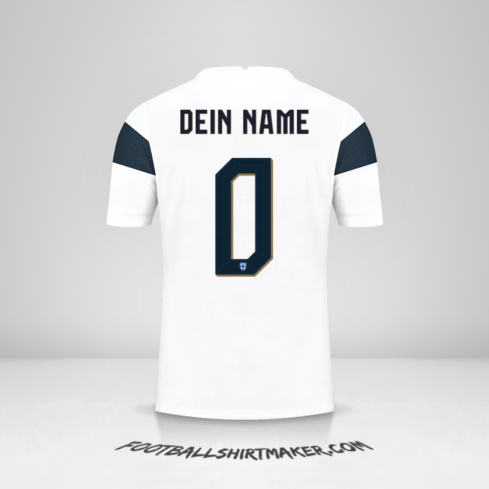 Trikot Finnland 2020/2021 -  dein name - 0