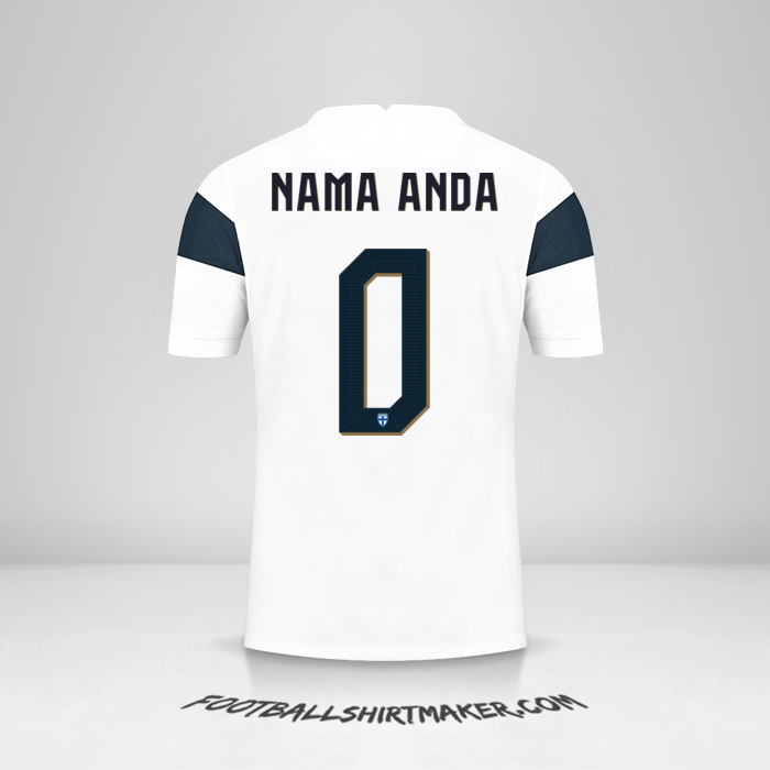 Jersey Finlandia 2020/2021 -  nama anda - 0