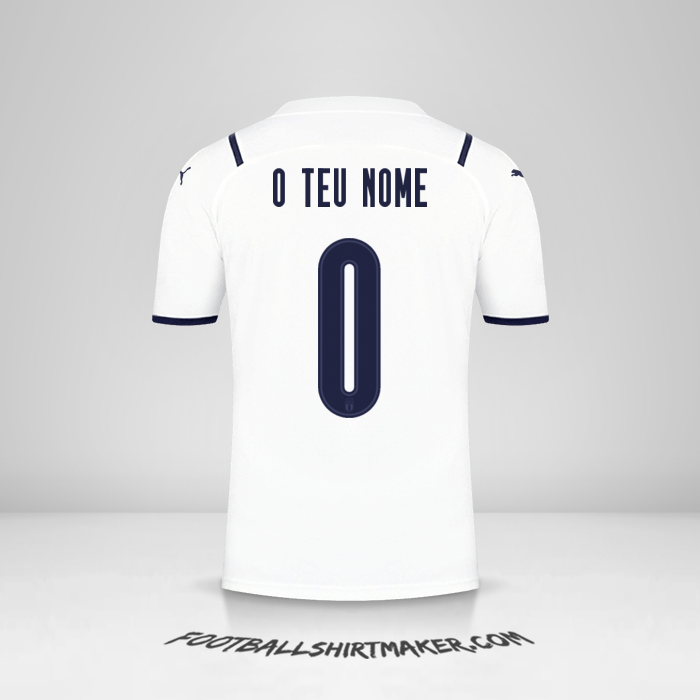 Camisola Itália 2021II -  o teu nome - 0