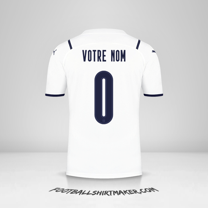 Maillot Italie 2021 II -  votre nom - 0