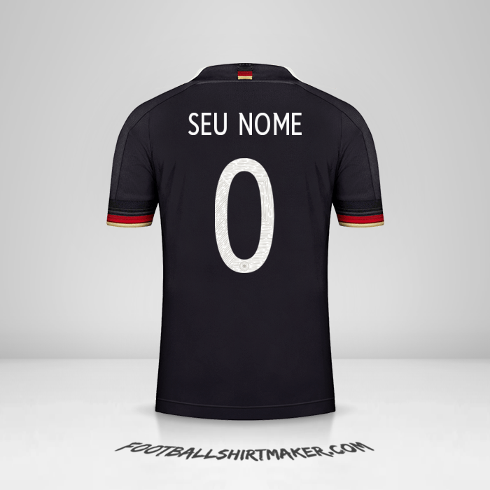 Camisa Alemanha 2021 II -  seu nome - 0