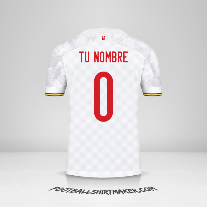 Camiseta España 2021 II -  tu nombre - 0
