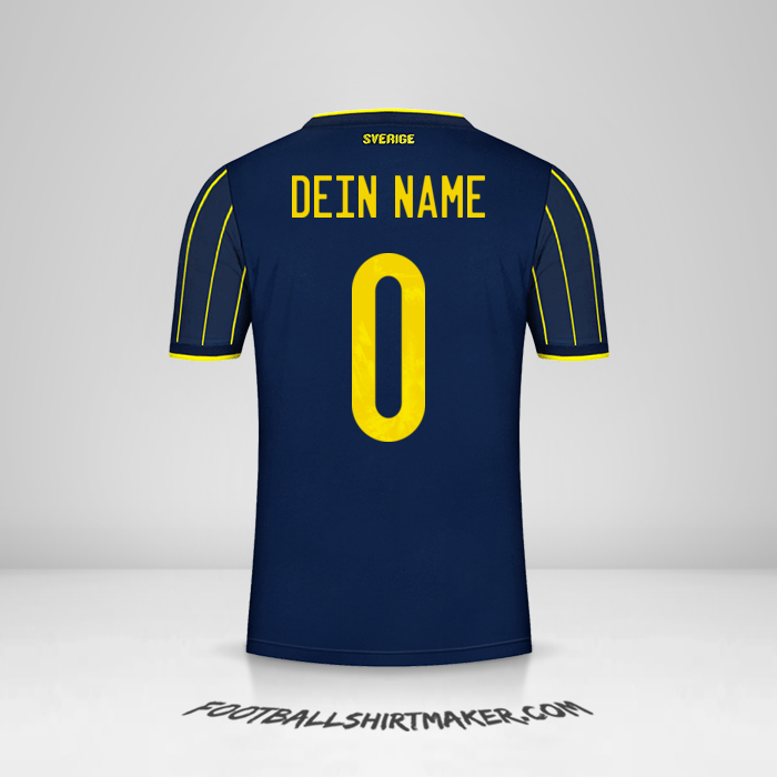 Trikot Schweden 2021 II -  dein name - 0