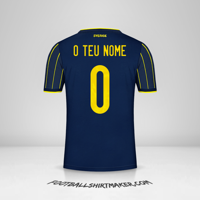 Camisola Suécia 2021 II -  o teu nome - 0