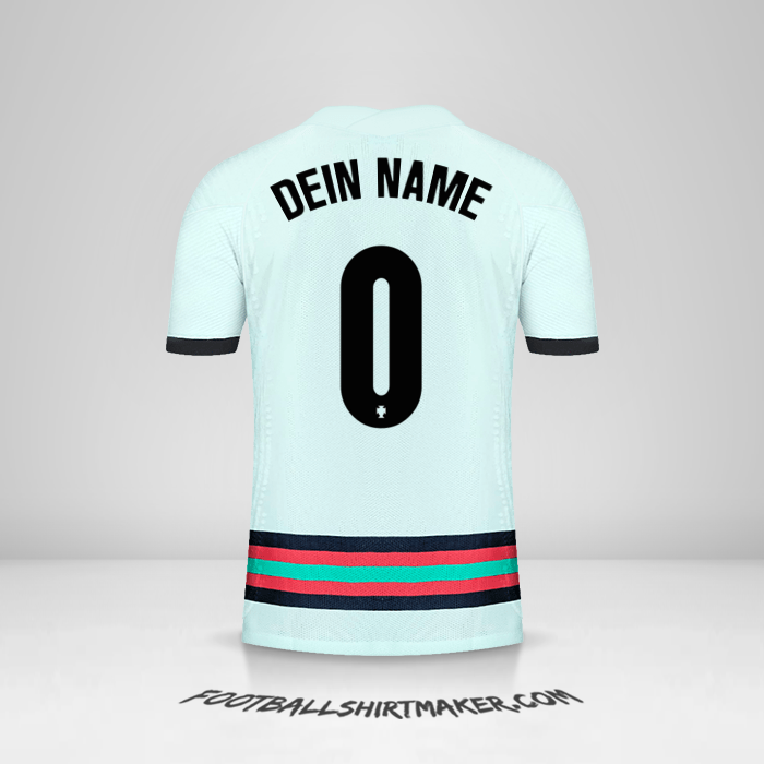 Trikot Portugal 2020/2021 II -  dein name - 0