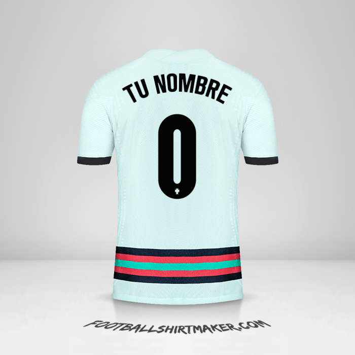Camiseta Portugal 2020/2021 II -  tu nombre - 0