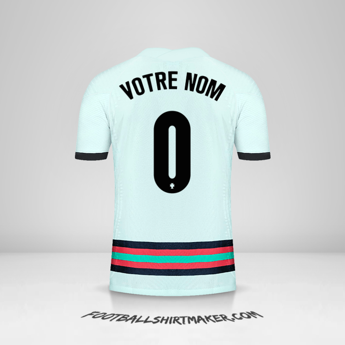 Maillot Portugal 2020/2021 II -  votre nom - 0