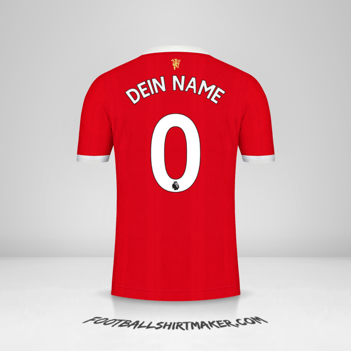 Trikot Manchester United 2021/2022 -  dein name - 0