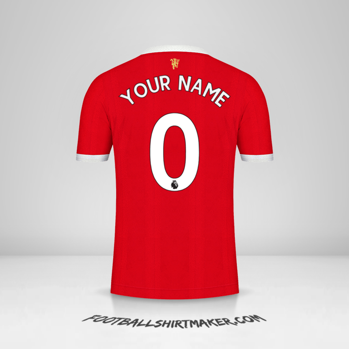 Jersey Manchester United 2021/2022 -  your name - 0
