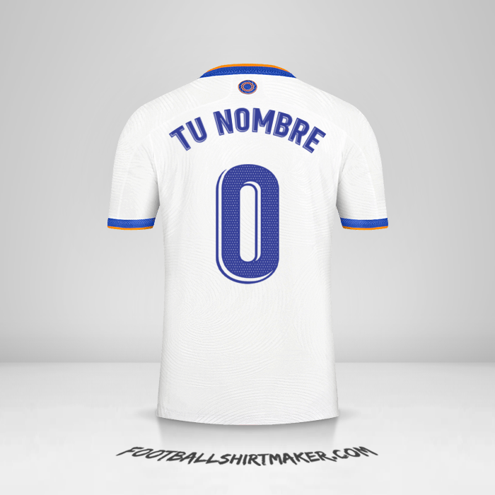 Camiseta Real Madrid CF 2021/2022 -  tu nombre - 0