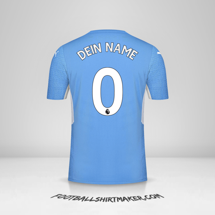 Trikot Manchester City 2021/2022 -  dein name - 0