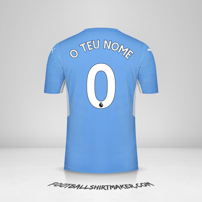 Camisola Manchester City 2021/2022 -  o teu nome - 0