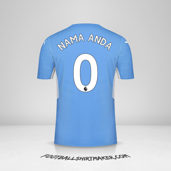 Jersey Manchester City 2021/2022 -  nama anda - 0