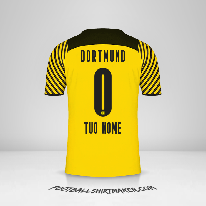Maglia Borussia Dortmund 2021/2022 -  tuo nome - 0