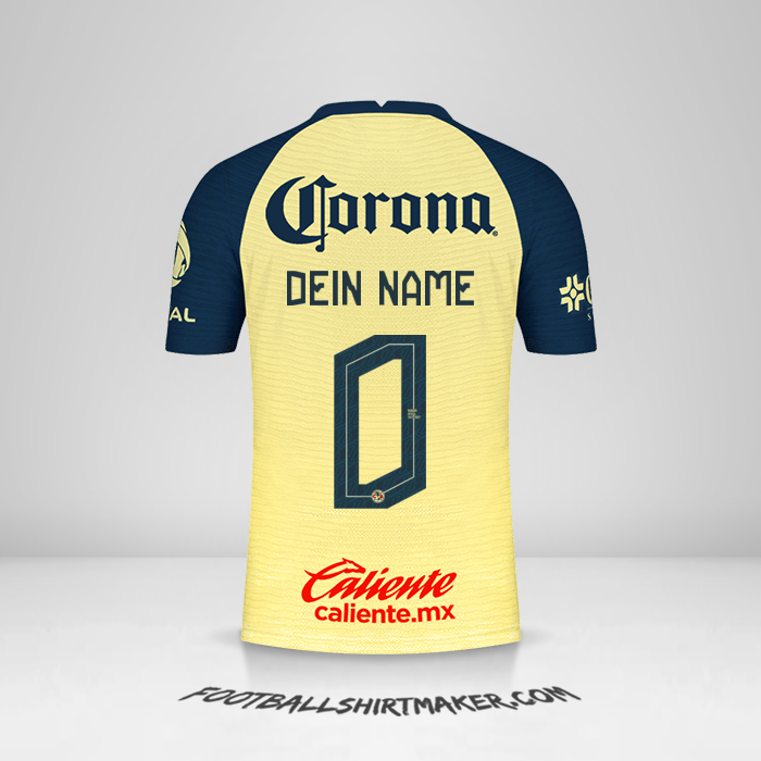 Trikot Club America 2021/2022 -  dein name - 0