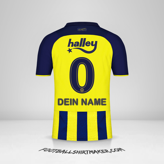 Trikot Fenerbahce SK 2021/2022 -  dein name - 0