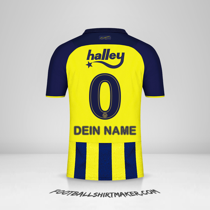 Trikot Fenerbahce SK 2021/2022 -  dein name - 0