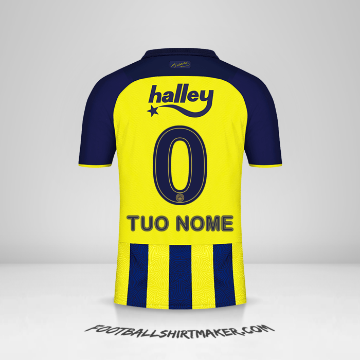 Maglia Fenerbahce SK 2021/2022 -  tuo nome - 0