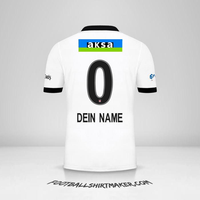 Trikot Besiktas JK 2021/2022 -  dein name - 0
