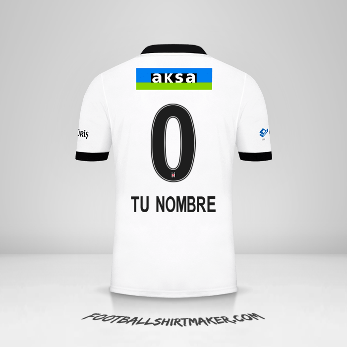 Camiseta Besiktas JK 2021/2022 -  tu nombre - 0