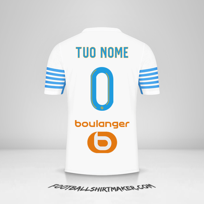 Maglia Olympique de Marseille 2021/2022 -  tuo nome - 0