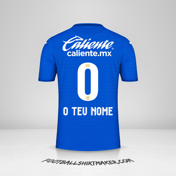 Camisola Cruz Azul 2021/2022 -  o teu nome - 0