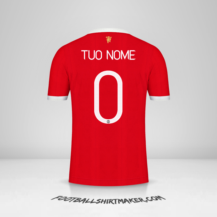 Maglia Manchester United Cup 2021/2022 -  tuo nome - 0