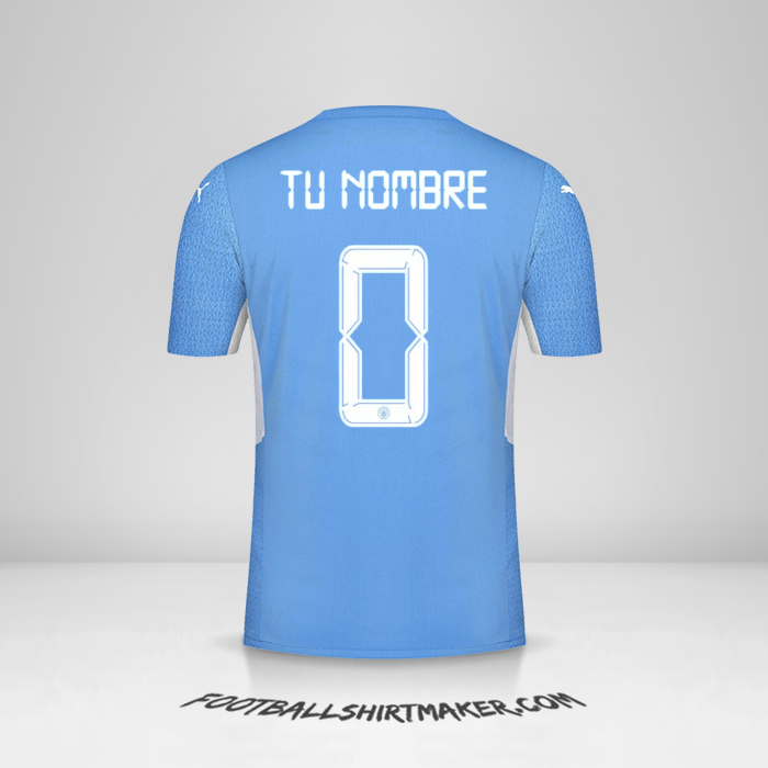 Jersey Manchester City 2021/2022 Cup -  tu nombre - 0