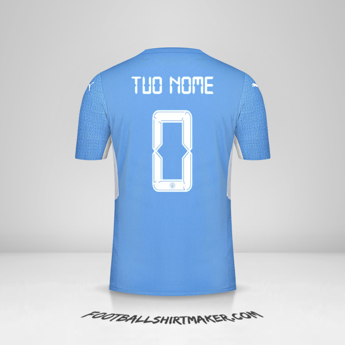 Maglia Manchester City 2021/2022 Cup -  tuo nome - 0
