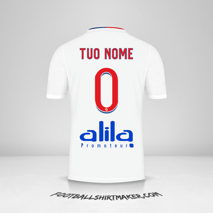 Maglia Olympique Lyon 2021/2022 -  tuo nome - 0