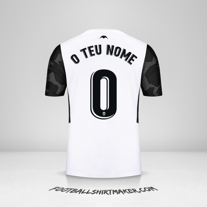 Camisola Valencia CF 2021/2022 -  o teu nome - 0