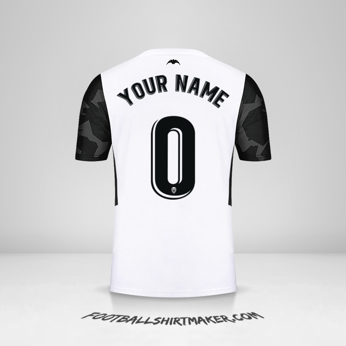 Jersey Valencia CF 2021/2022 -  your name - 0