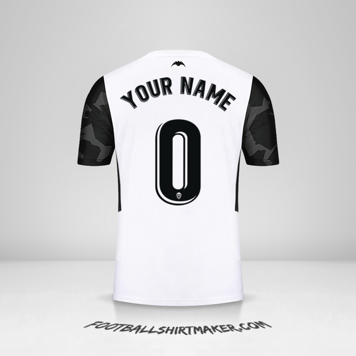 Jersey Valencia CF 2021/2022 -  your name - 0