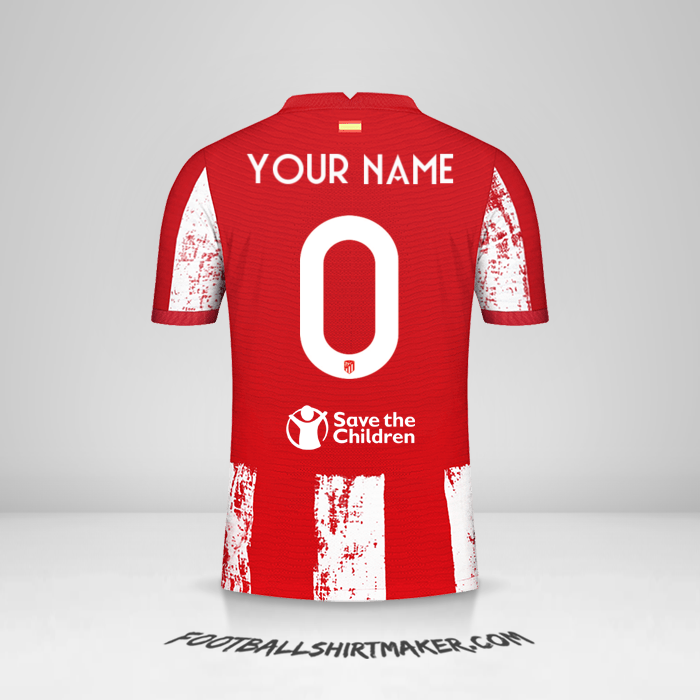Shirt Atletico Madrid Cup 2021/2022 -  your name - 0