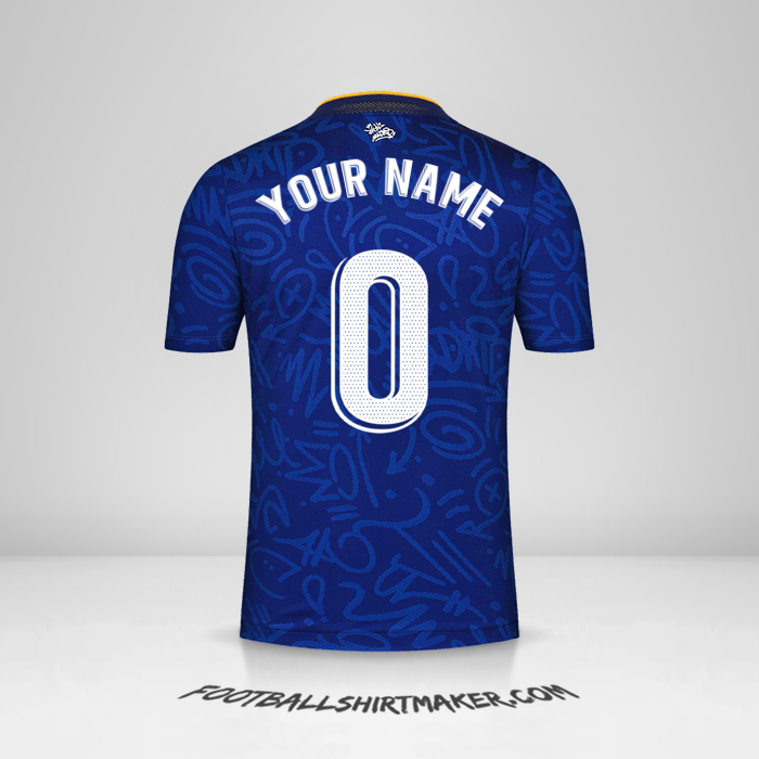 Shirt Real Madrid CF 2021/2022 II -  your name - 0