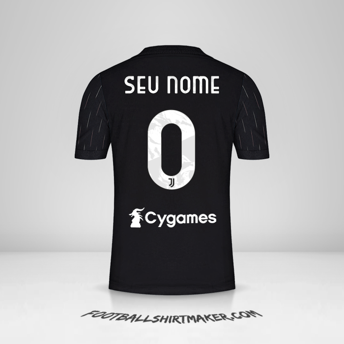 Camisa Juventus FC 2021/2022 II -  seu nome - 0