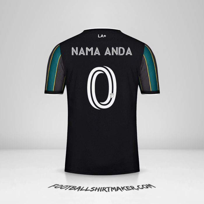 Jersey LA Galaxy 2021/2022 II -  nama anda - 0