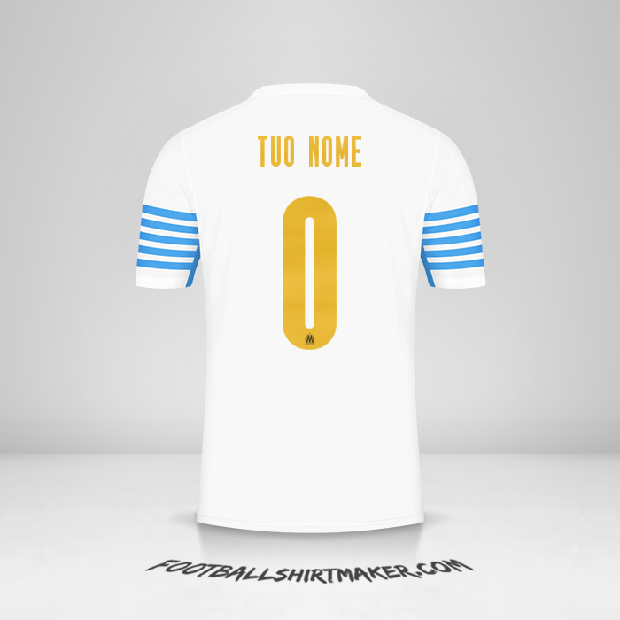 Maglia Olympique de Marseille 2021/2022 Cup -  tuo nome - 0