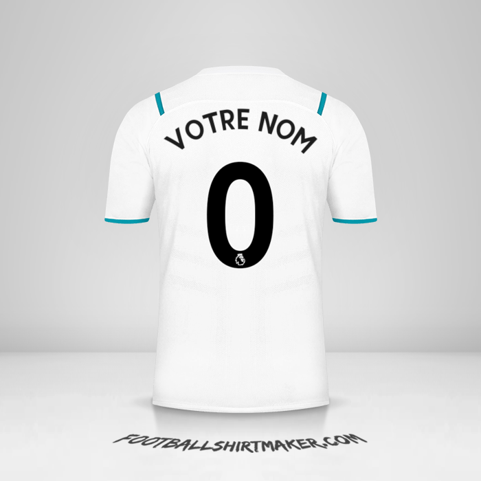 Maillot Manchester City 2021/2022 II -  votre nom - 0