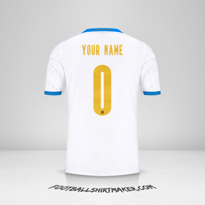 Jersey Olympique de Marseille Cup 2020/21 -  your name - 0