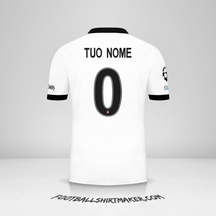 Maglia Besiktas JK 2021/2022 Cup -  tuo nome - 0