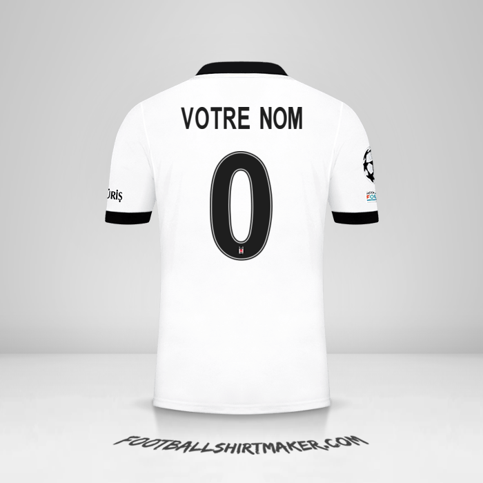 Maillot Besiktas JK 2021/2022 Cup -  votre nom - 0
