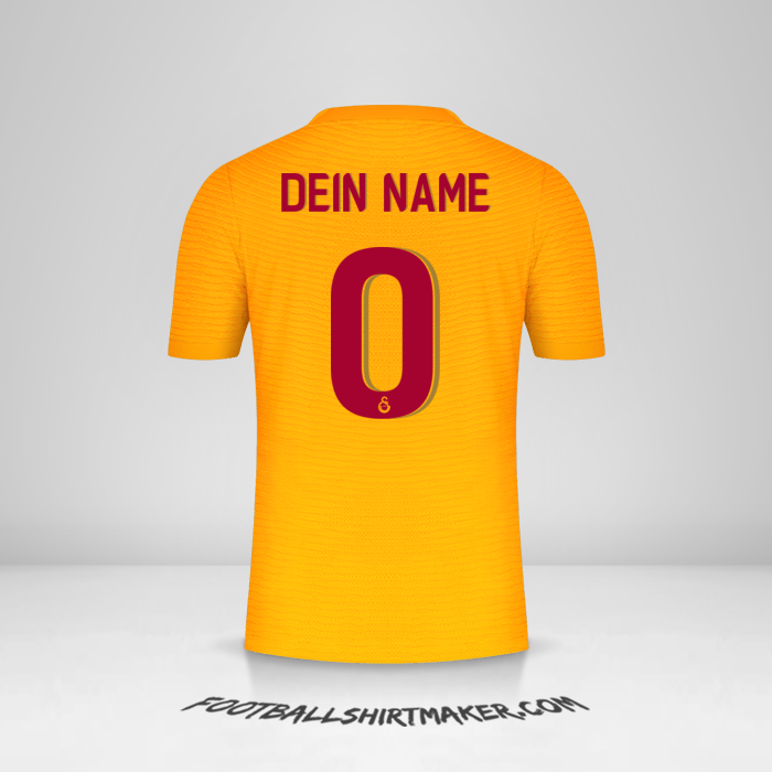 Trikot Galatasaray SK 2021/2022 Cup -  dein name - 0