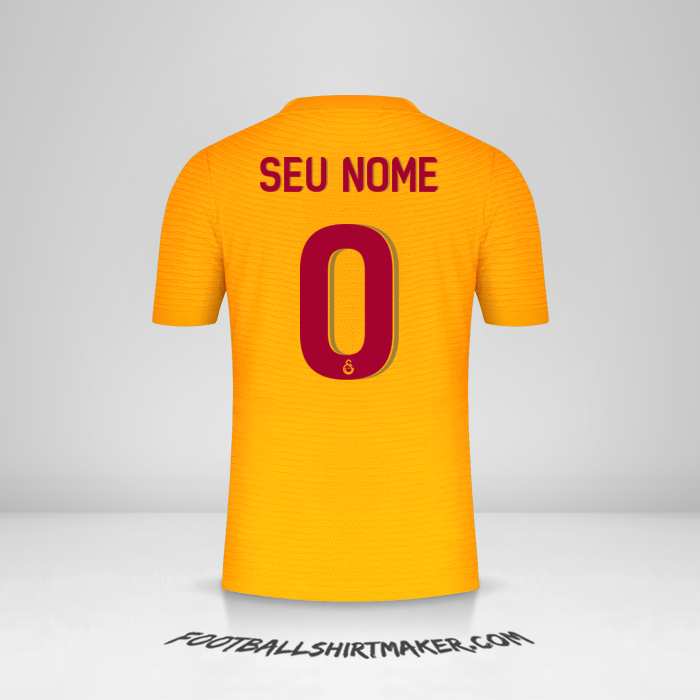 Camisa Galatasaray SK Cup 2021/2022 -  seu nome - 0