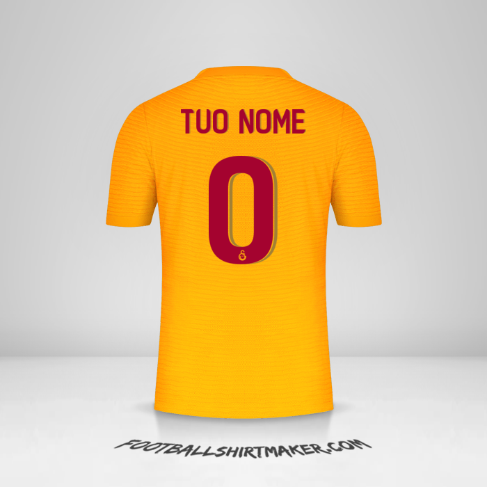 Maglia Galatasaray SK Cup 2021/2022 -  tuo nome - 0