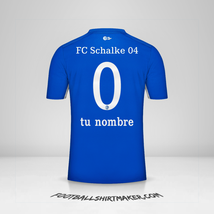 Camiseta Schalke 04 2021/2022 -  tu nombre - 0