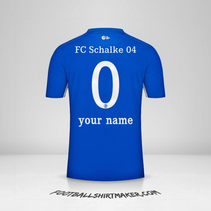 Shirt Schalke 04 2021/2022 -  your name - 0