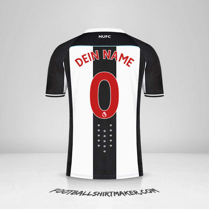 Trikot Newcastle United FC 2021/2022 -  dein name - 0